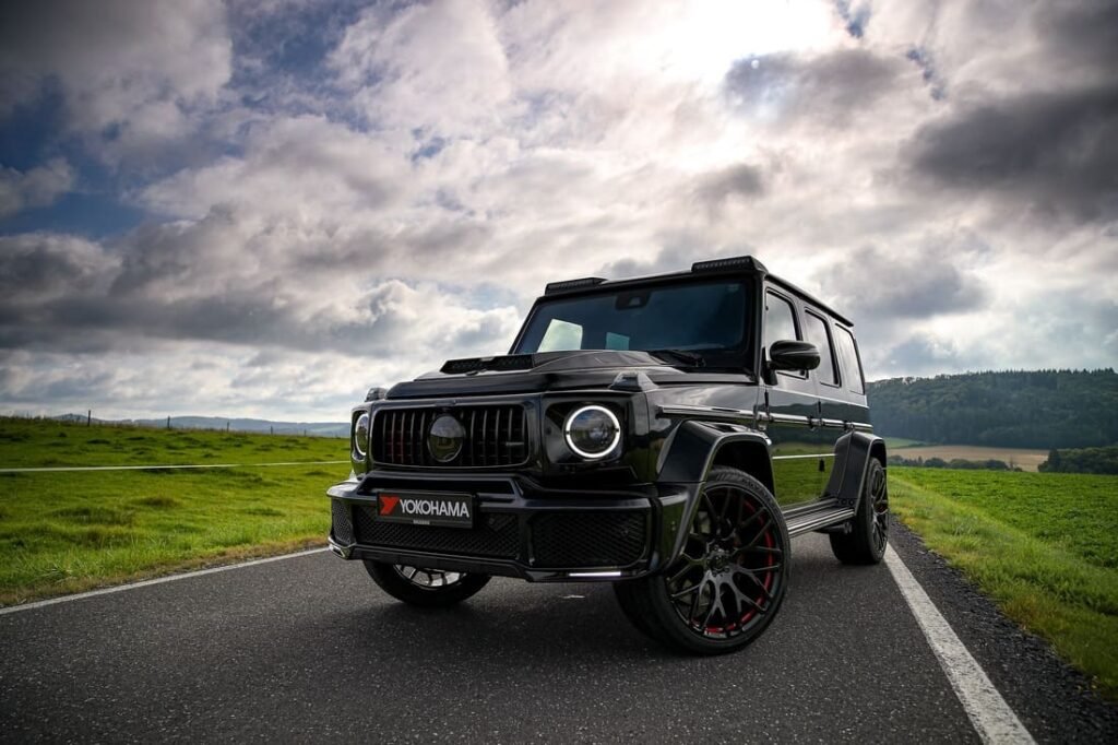 Yokohama Sport Advan V107 mounted on BRABUS 800