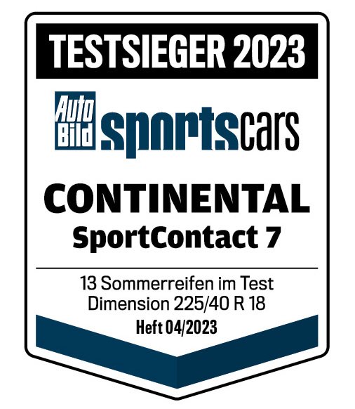Continental SportContact 7 / AutoBild Sports Cars 04/2023