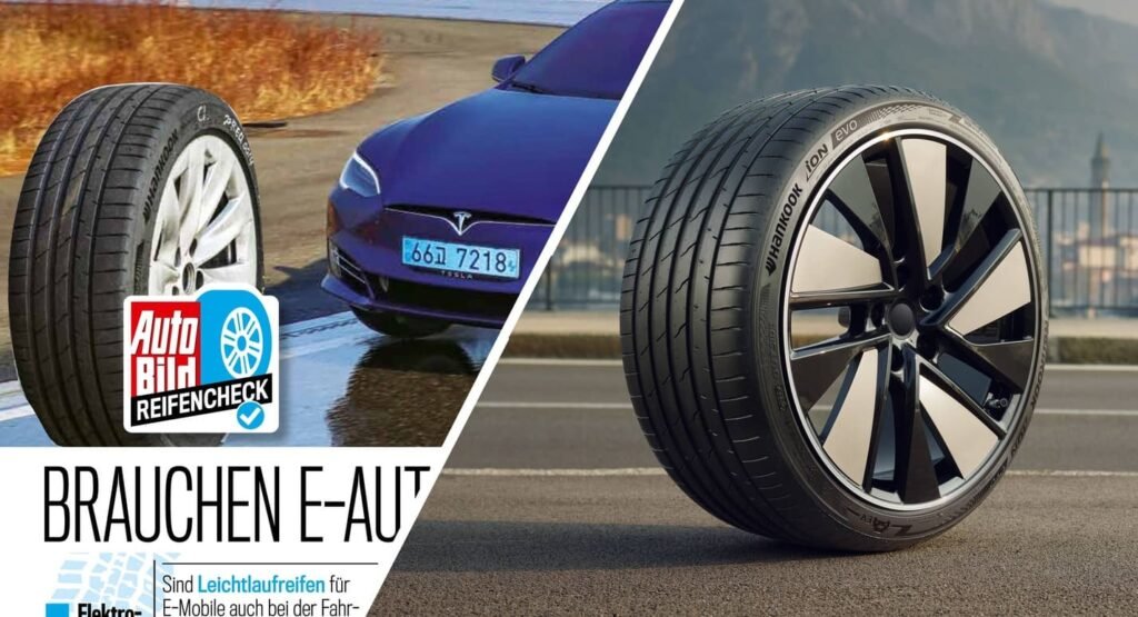 Vista de Hankook iON gana prueba de Auto Bild